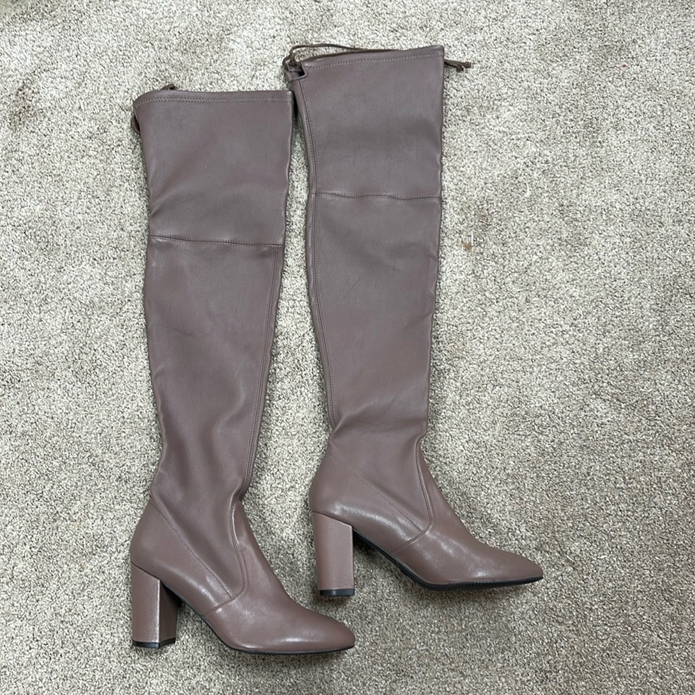 Stuart Weitzman OTK leather boots